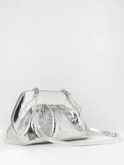 Clutch Gea Themoirè in pelle vegana