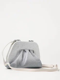 Clutch Gea Themoirè in pelle vegana con strass