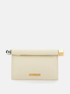 Clutch La Petite Pochete Rond C Jacquemus in pelle