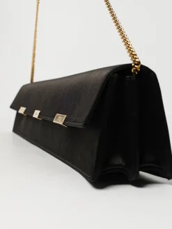 Clutch Oversize Baguette Moschino Couture in viscosa