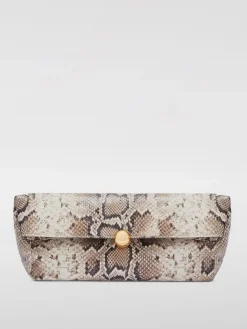 Clutch Sfera Soft Furla in pelle stampa pitone