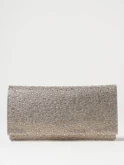 Clutch Siria Twenty Fourhaitch in raso con strass all over