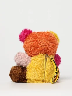 Clutch Teddy Moschino Couture in misto viscosa