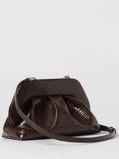 Clutch Tia Themoirè in pelle vegana stampa coccodrillo