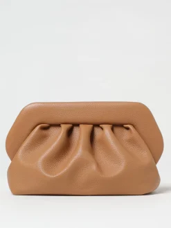 Clutch Tia Themoirè in pelle vegana a grana