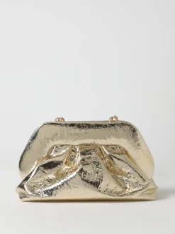 Clutch Tia Themoirè in pelle vegana laminata