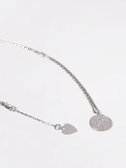 Collana Acne Studios in ottone con ciondolo