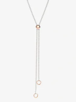 Collana bollicine lariat