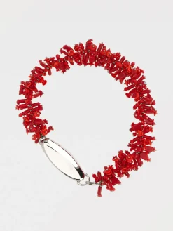 Collana Dries Van Noten in ottone con perline