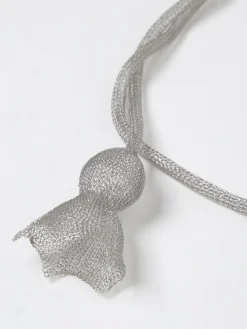 Collana Maliparmi in acciaio crochet