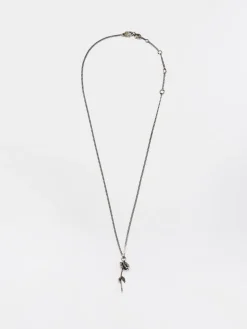 Collana McQueen in ottone con ciondolo