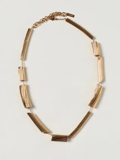 Collana Moschino Couture in ottone