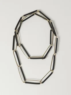 Collana Raisa Liviana Conti in pvc ed ottone