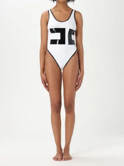 Costume intero Elisabetta Franchi in tessuto tecnico stretch