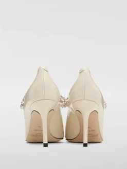 Décolleté Bing Jimmy Choo in vernice con fettuccia gioiello