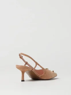 Décolleté C-Me Coccinelle in camoscio