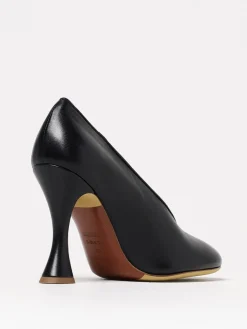 Décolleté Duck Moschino Couture in nappa