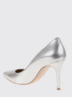 Décolleté Gianvito Rossi in pelle laminata