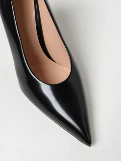 Décolleté Gianvito Rossi in pelle spazzolata