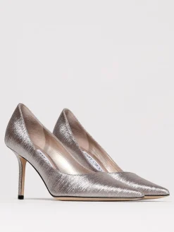 Décolleté in pelle metallizzata Love Jimmy Choo