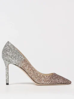 Décolleté Romy Jimmy Choo in pelle glitter degradè