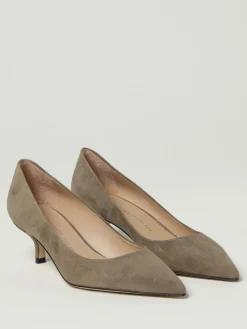 Décolleté Stuart Weitzman in camoscio