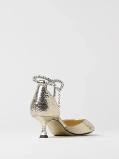 Décolleté Verity Stevie in pelle metallizzata Jimmy Choo