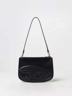 1DR Twin-Borsa a spalla double-pocket in pelle Diesel