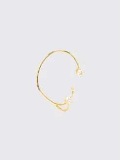 Ear Cuff Panconesi in argento 925 placcato con zirconi