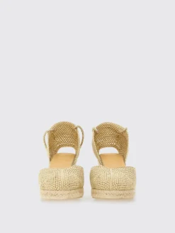 Espadrillas Cora Castañer in canvas e rafia