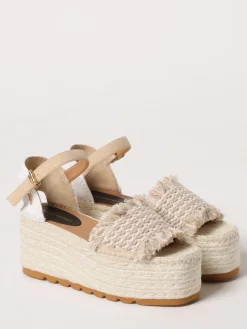 Espadrillas Gaia Stella McCartney in camoscio sintetico e tessuto
