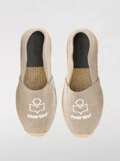 Espadrillas Isabel Marant in canvas con logo ricamato
