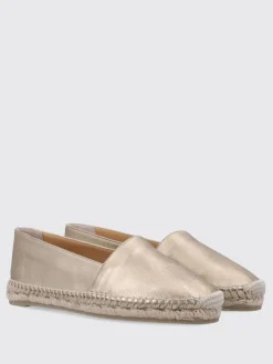 Espadrillas Kenda Castañer in pelle laminata