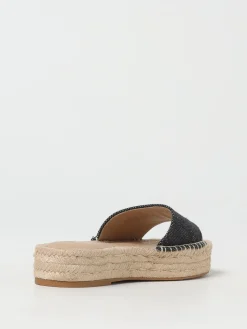 Espadrillas Lauren Ralph Lauren in canvas con logo ricamato