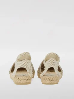 Espadrillas Manebi in canvas di cotone e lamè