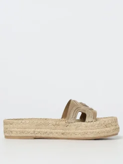 Espadrillas Medusa Versace in camoscio