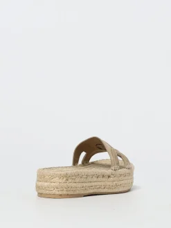 Espadrillas Medusa Versace in camoscio