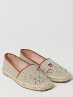 Espadrillas Praia Lencos Coccinelle in con ricamo floreale