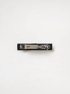 Fermaglio Vara Ferragamo in gros-grain con cristalli