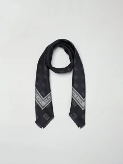 Foulard Emporio Armani in seta jacquard