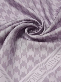 Foulard Emporio Armani in seta jacquard