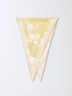 Foulard Fabiana Filippi in seta con stampa floreale