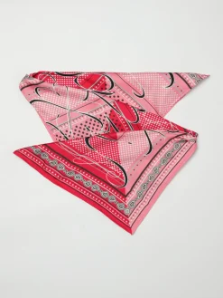 Foulard Faliero Sarti in seta stampata
