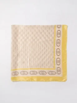 Foulard Liu Jo in viscosa con monogram LJ stampato