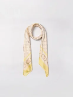 Foulard Liu Jo in viscosa con monogram LJ stampato
