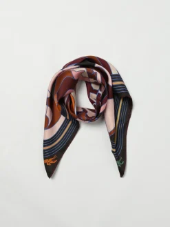 Foulard Longchamp in seta stampata