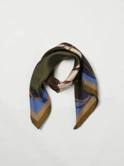 Foulard Longchamp in seta stampata