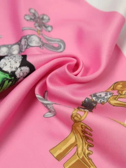 Foulard Marc Jacobs in viscosa stampata