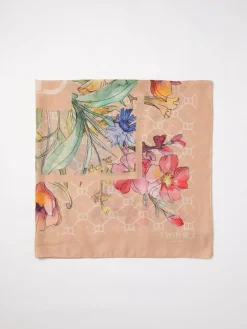 Foulard Twsnet in crepe con stampa floreale