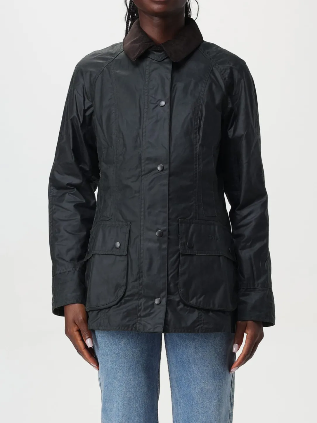 Giacca Barbour in cotone cerato